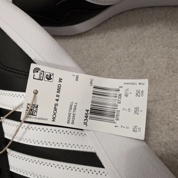 Adidas Hoops 4.0 Mid Sneakers - Picture 10 of 10